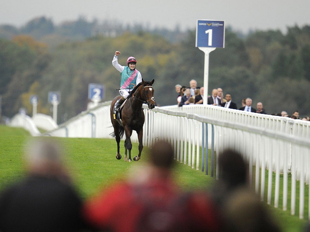 The best: Frankel ridden by Tom Queally