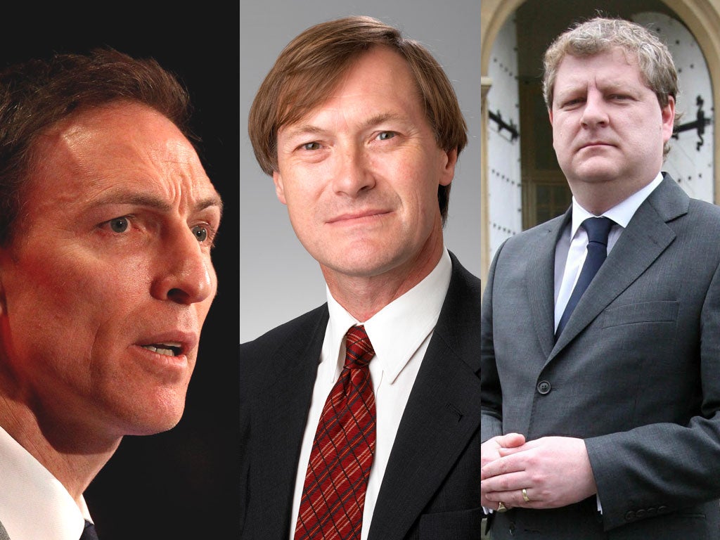 Jim Murphy, David Amess and Angus Robertson