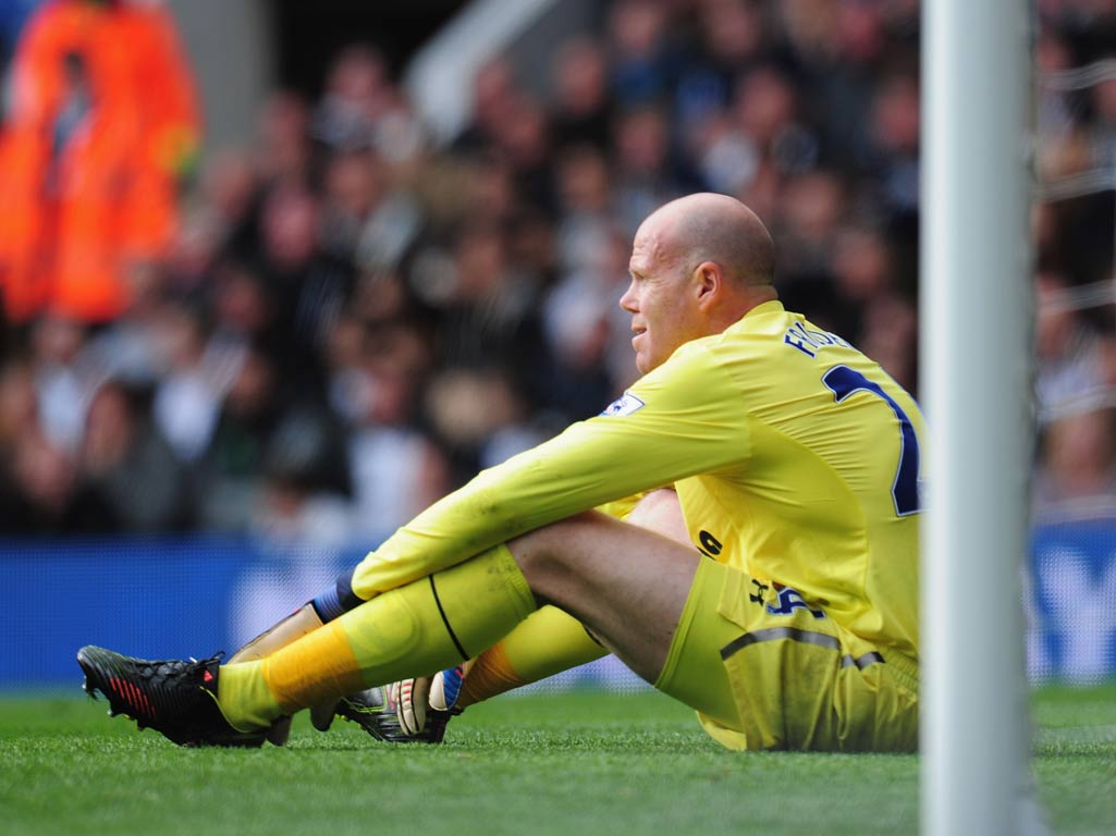 Tottenham goalkeeper Brad Friedel