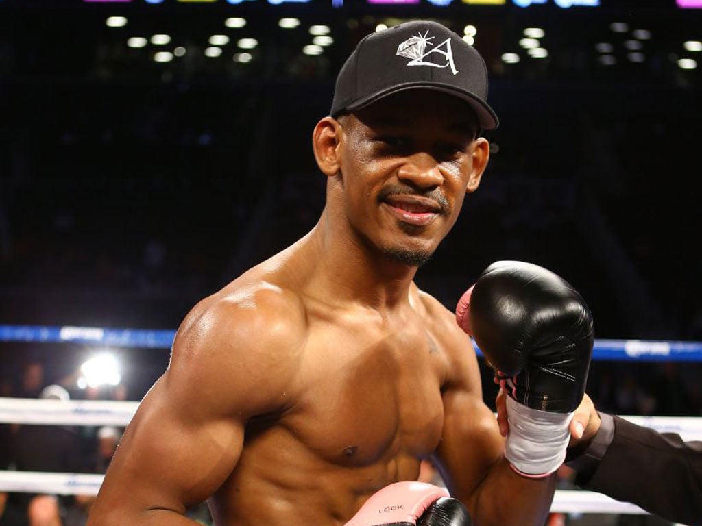 Mike Tyson, Riddick Bowe and about 12,000 New Yorkers stood and applauded the ring walk of local fighter Danny Jacobs at the brand new Barclays Centre, Brooklyn, on Saturday night