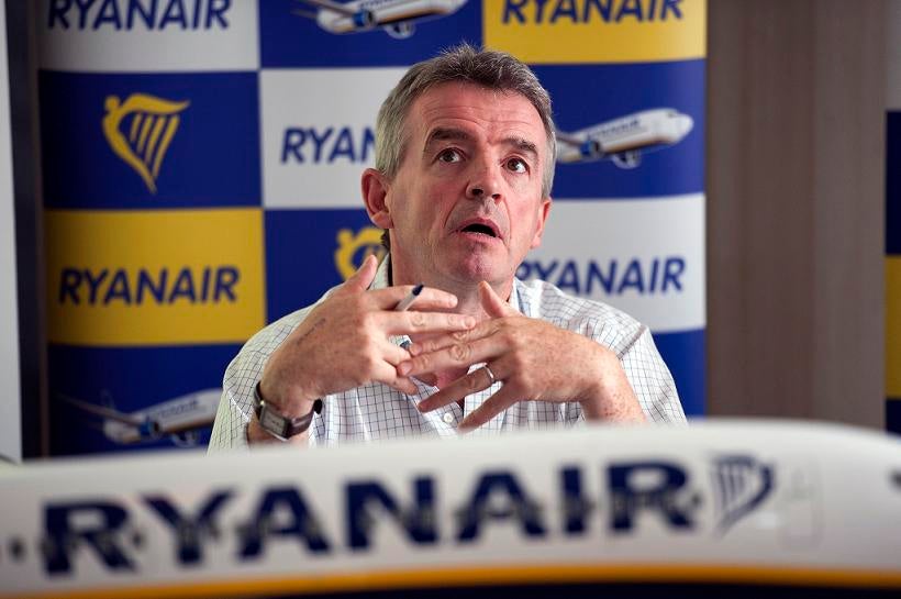 Ryanair chief executive Michael O’Leary