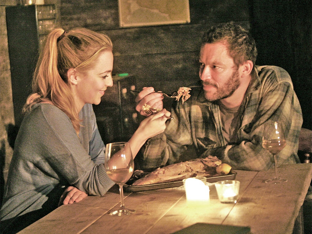 Miranda Raison and Dominic West in 'The River'