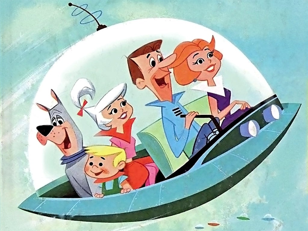 Watch this space: a scene from The Jetsons