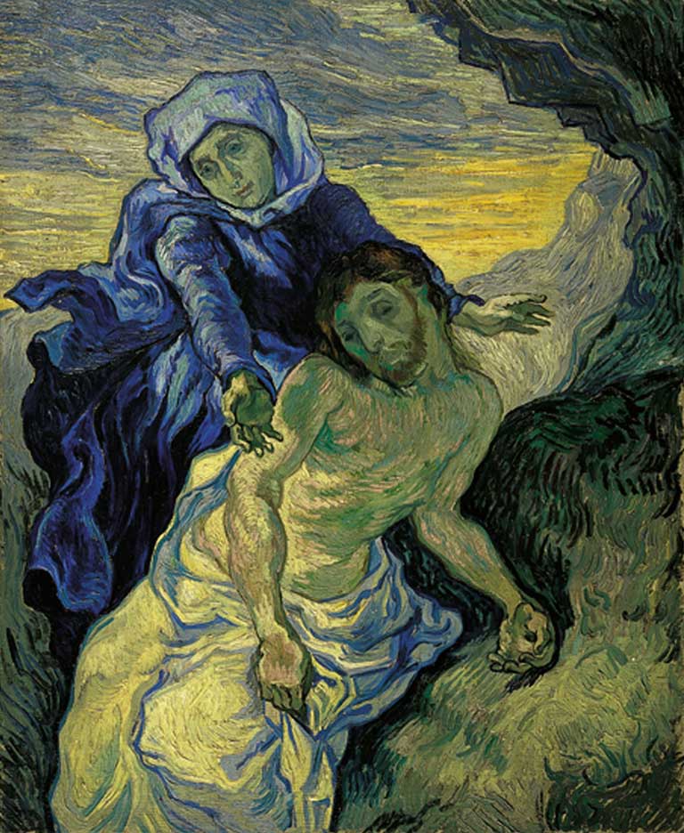 Stoicism in grief and suffering: Van Gogh's 'Pièta'