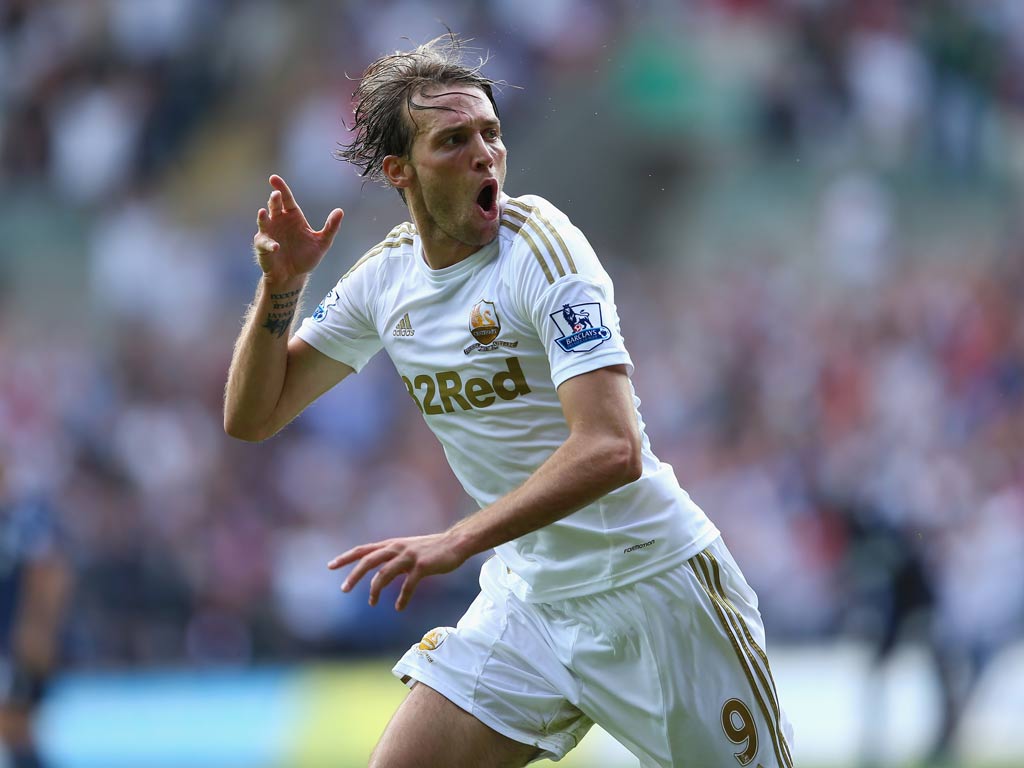 Swansea striker Michu