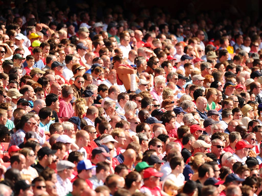 Sides in the top two divisions must have all-seater stadiums