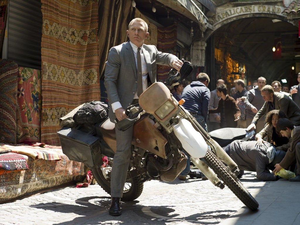 Daniel Craig is a Bond with a steely presence in Skyfall