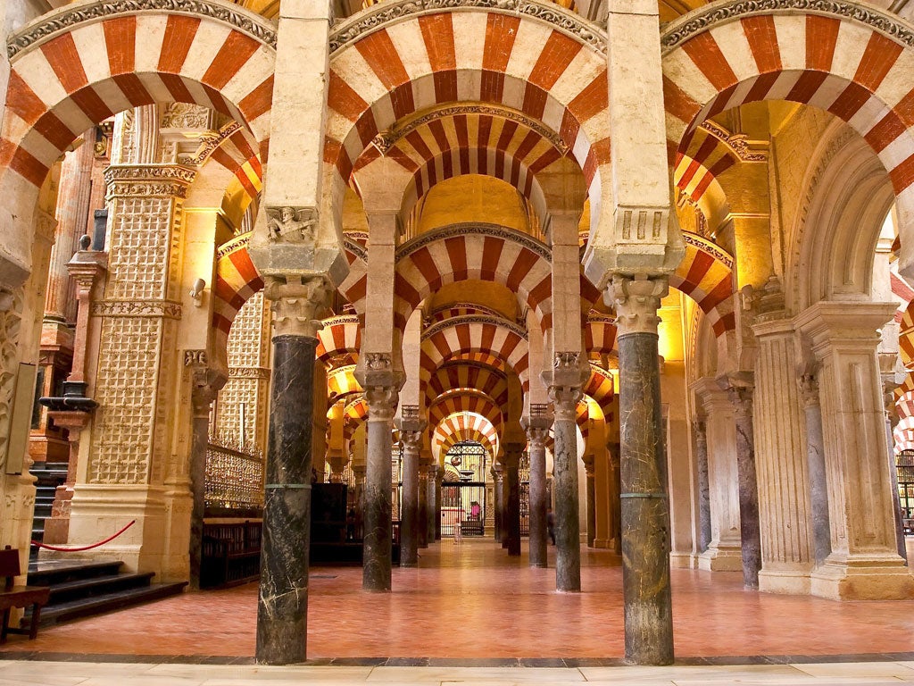 Inside the Mezquita, Cordoba