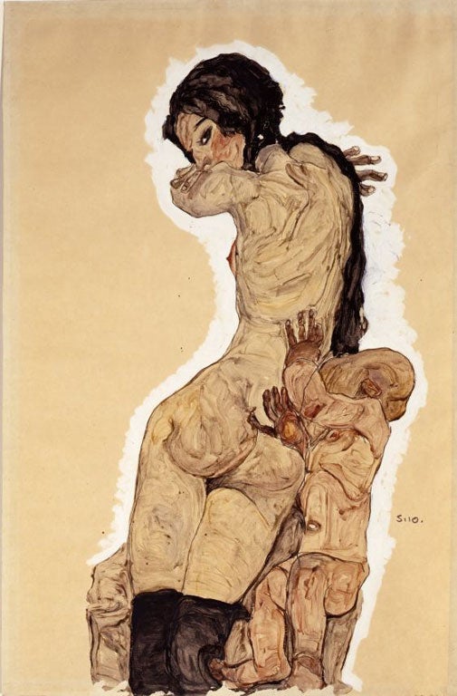 Egon Schiele’s ‘Woman with Homunculus’ (1910)