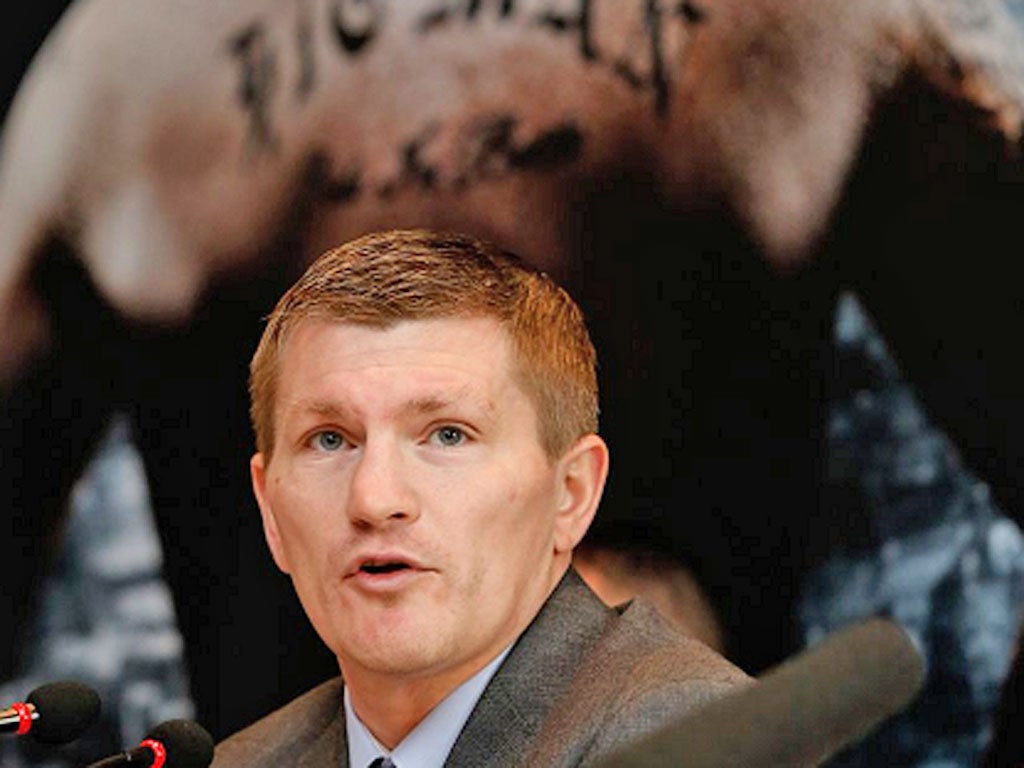 Ricky Hatton has talked of how close he came to suicide