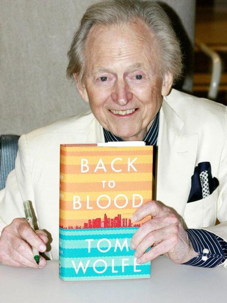 Tom Wolfe 'Back To Blood' book signing