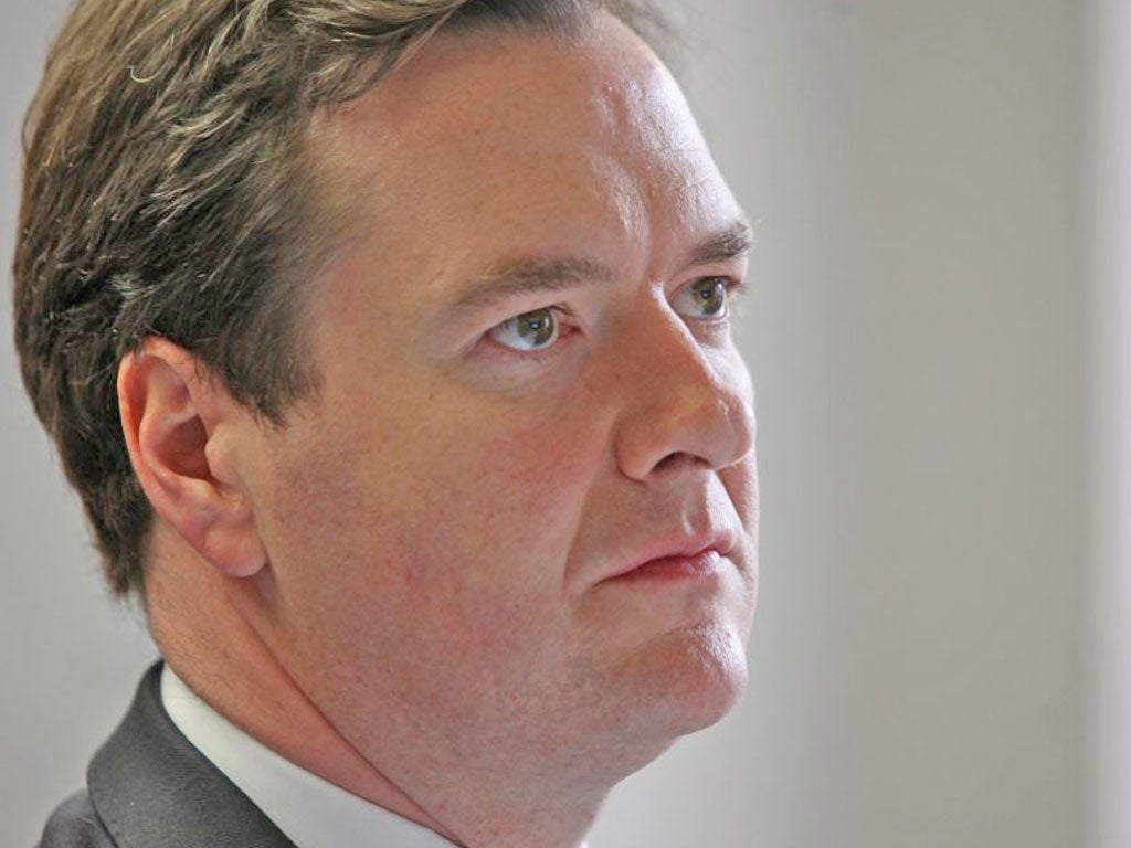 George Osborne was criticised for travelling by first-class rail