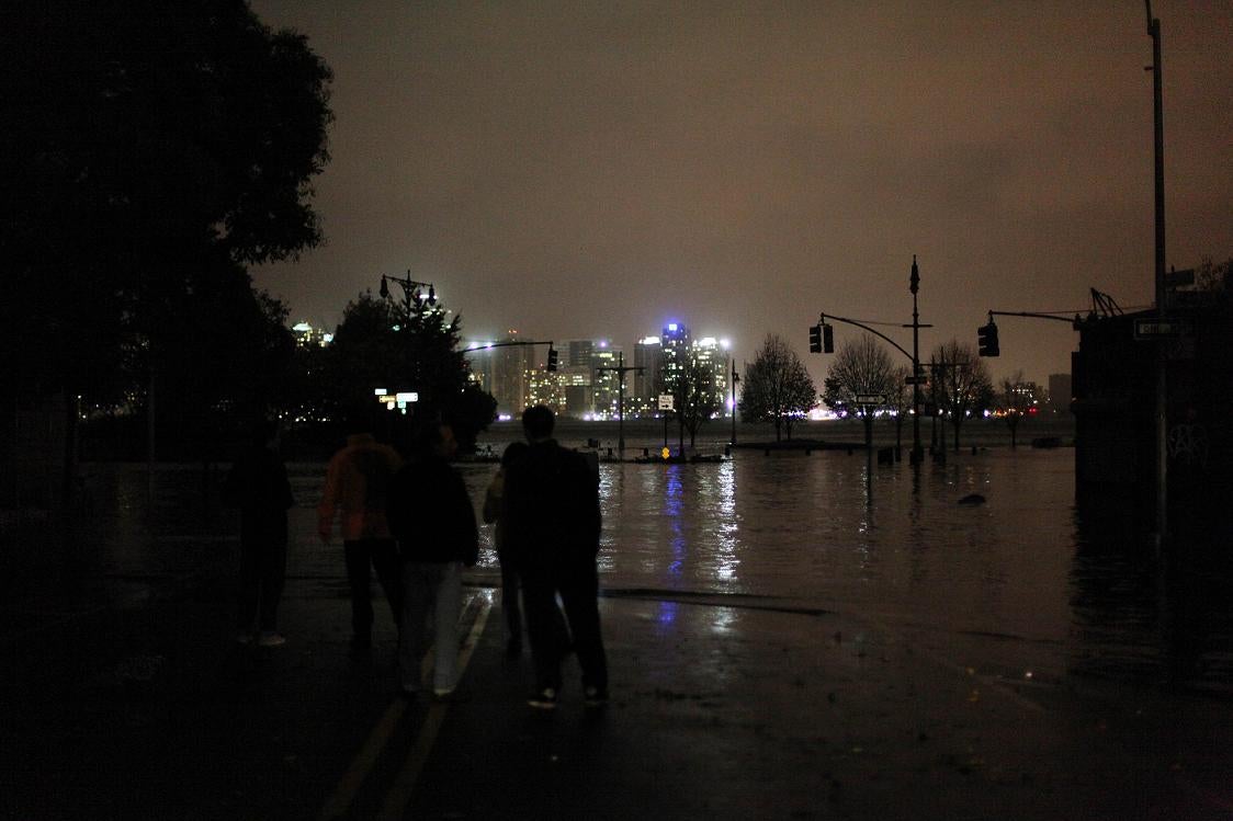 Hurricane Sandy: The mayor of Atlantic City advised residents to stay put