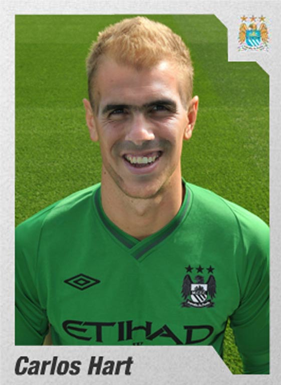 Carlos Tevez and Joe Hart make Carlos Hart