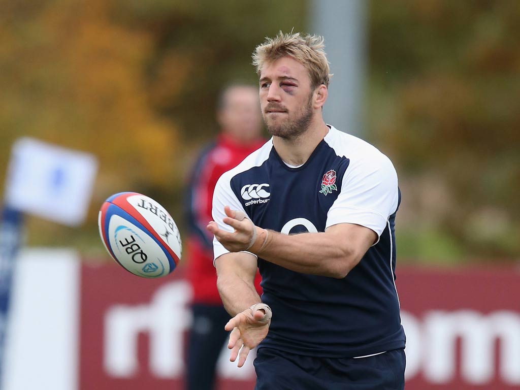 England captain Chris Robshaw