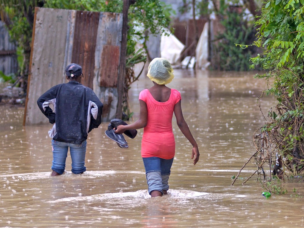 With standing water across the country cholera cases are rising