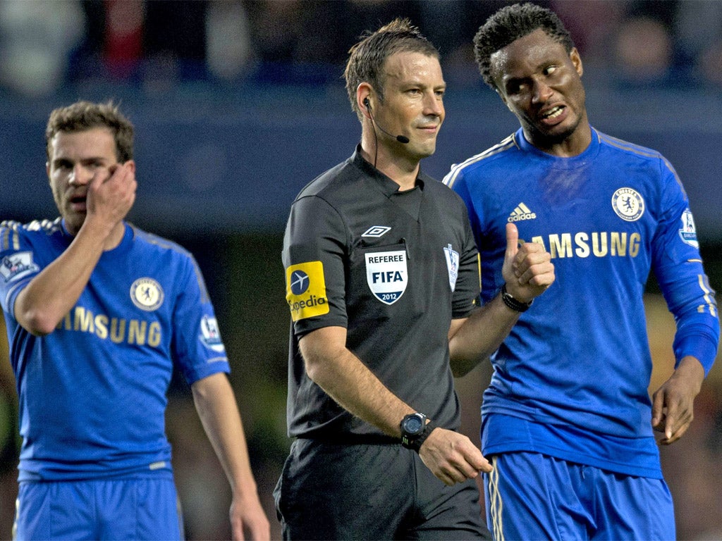 Mark Clattenburg is keen on a swift return to refereeing