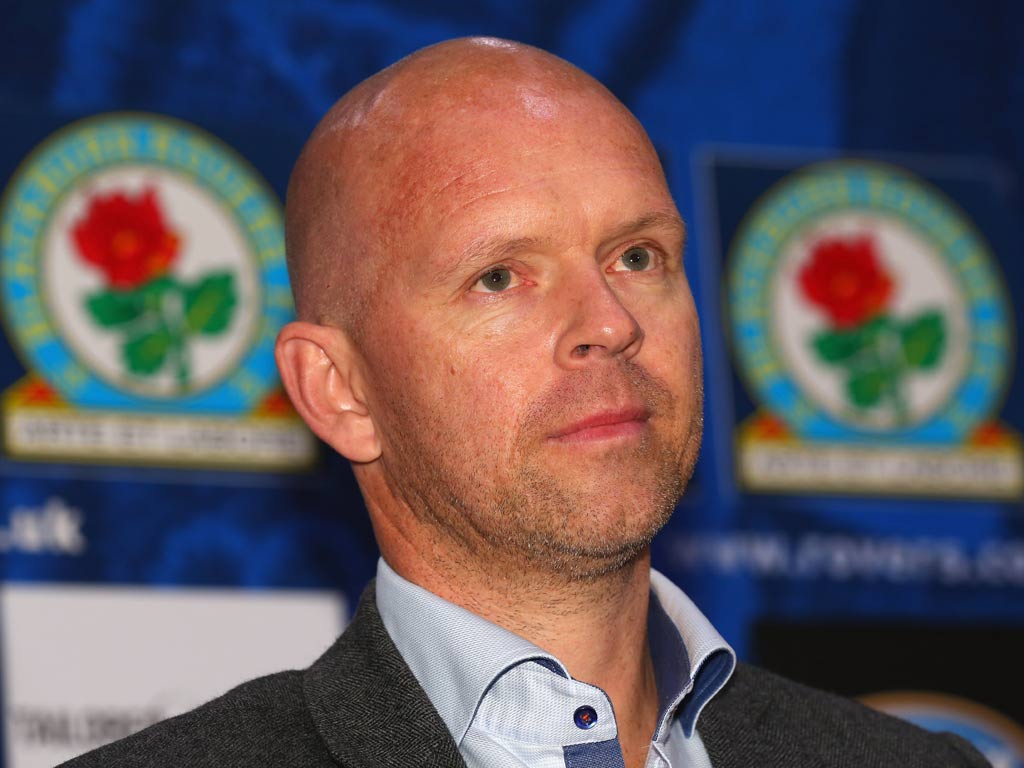 Blackburn Rover manager Henning Berg