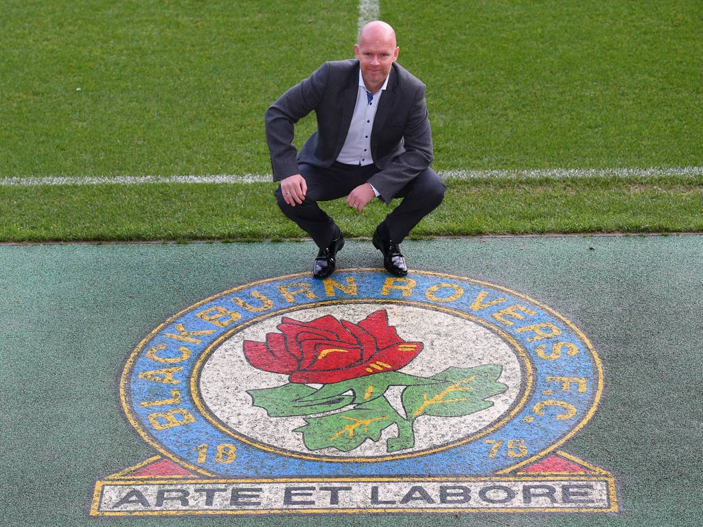 Blackburn Rover manager Henning Berg