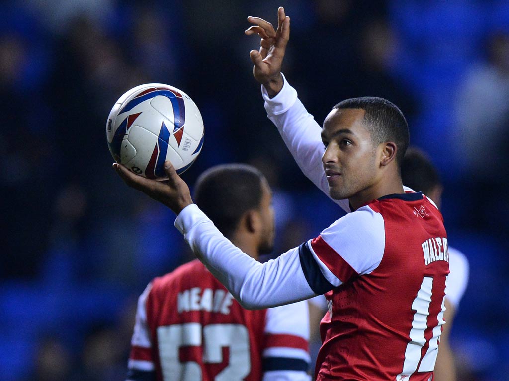 Arsenal winger Theo Walcott