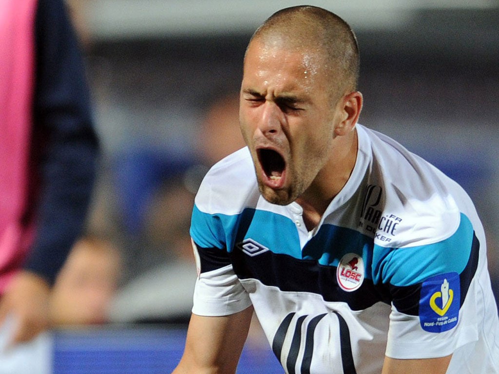 Joe Cole at Lille