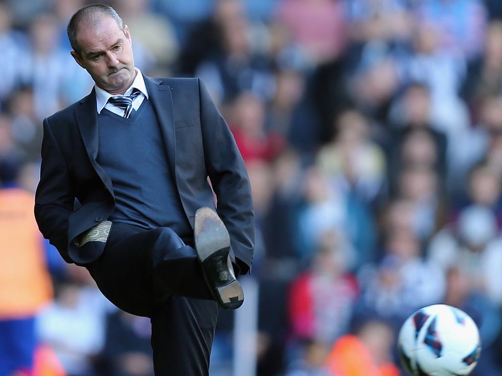 West Brom manager Steve Clarke