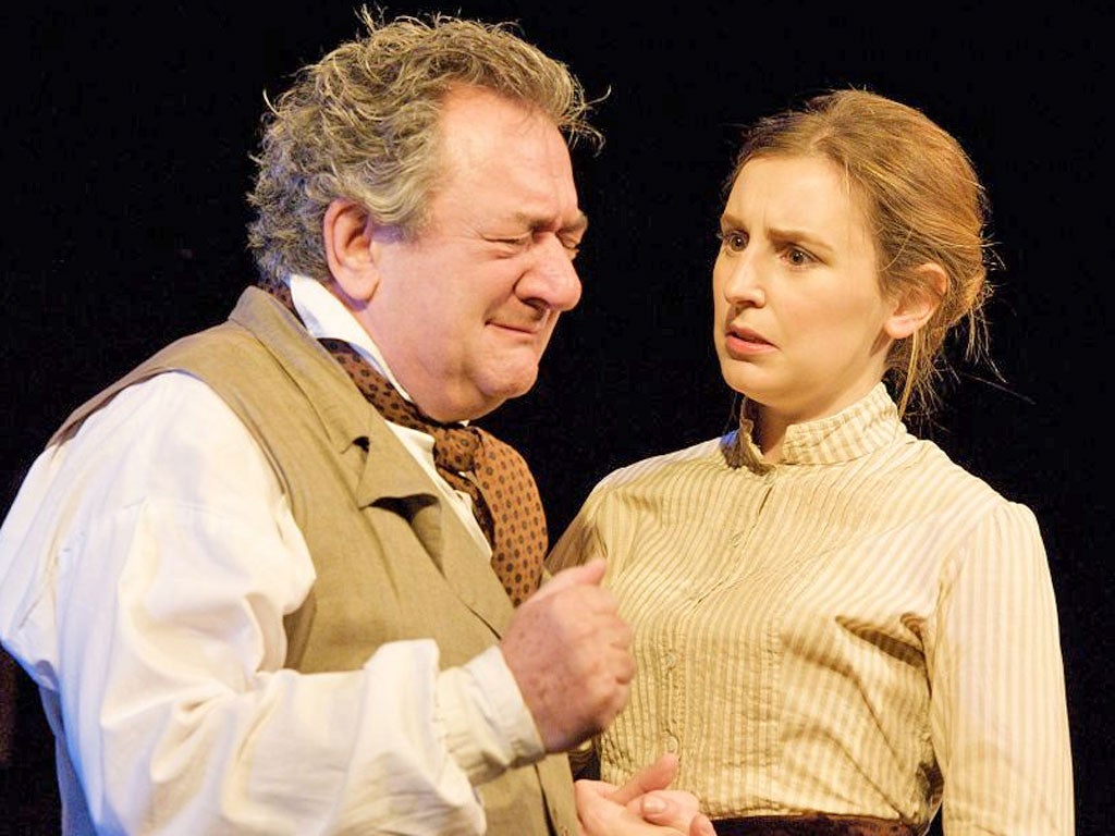 Laura Carmichael and Ken Stott in Chekhov’s Uncle Vanya