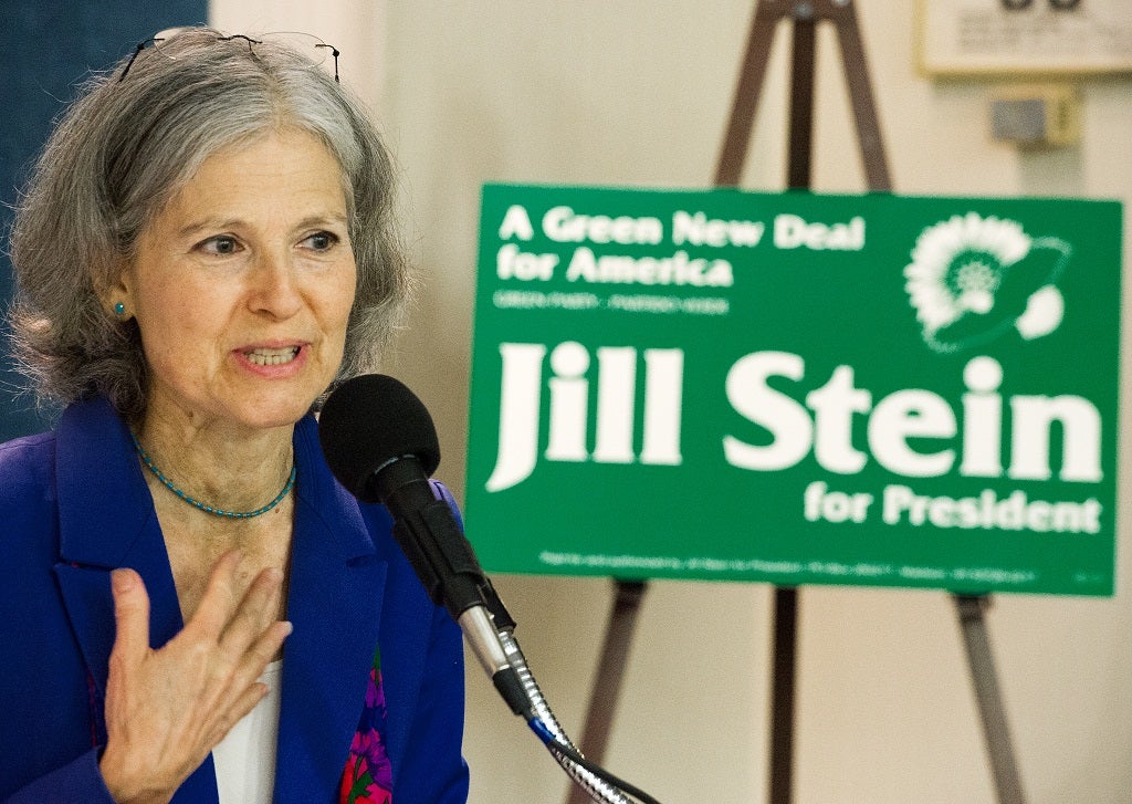 &#13;
Jill Stein has challenged the outcome in three states &#13;