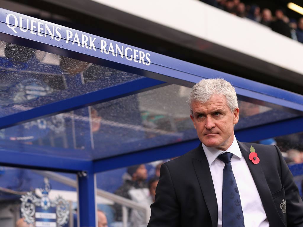 QPR manager Mark Hughes