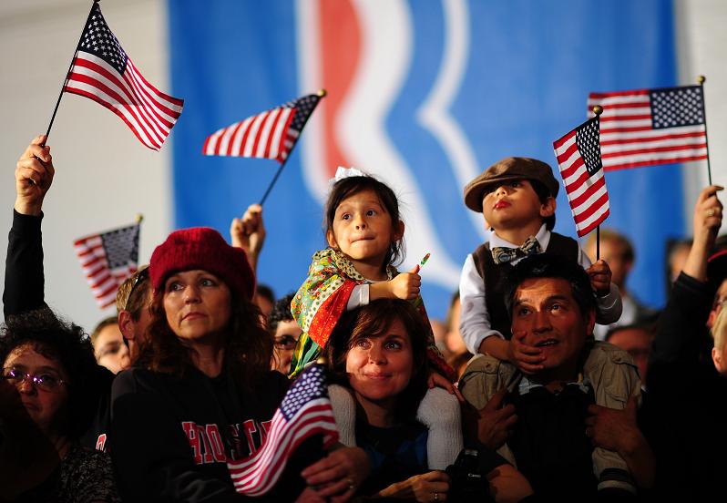 Voting gets under way as caucuses and primaries start in the US