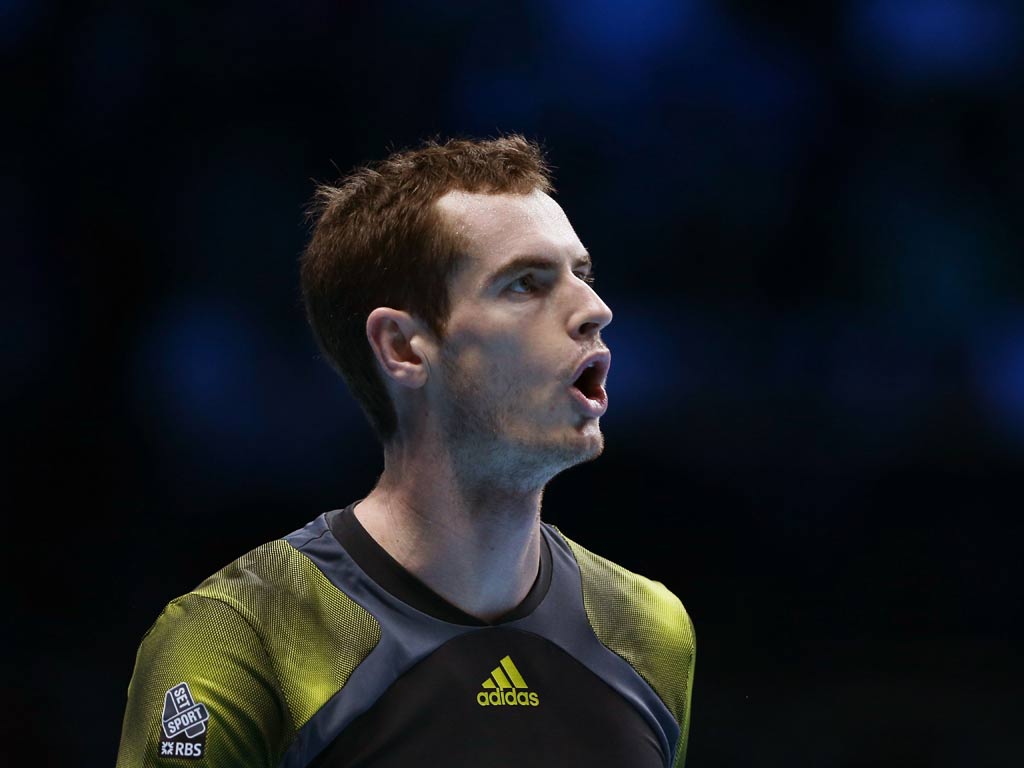 Andy Murray at the O2