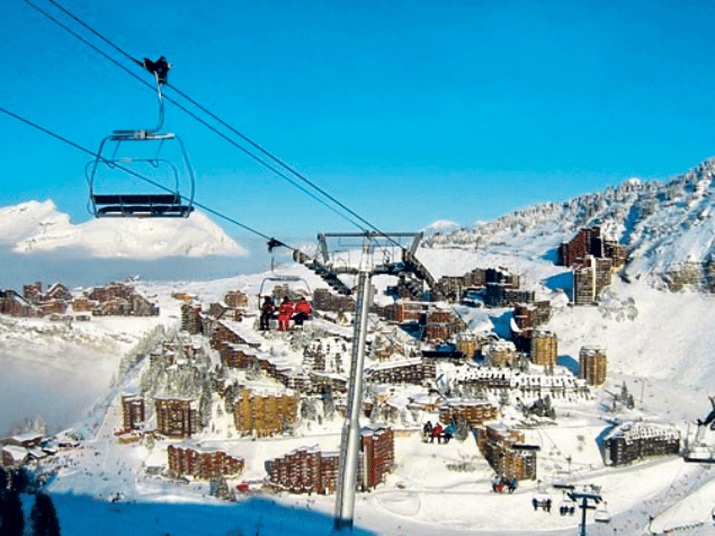 Slope off: Avoriaz is home to a new waterpark