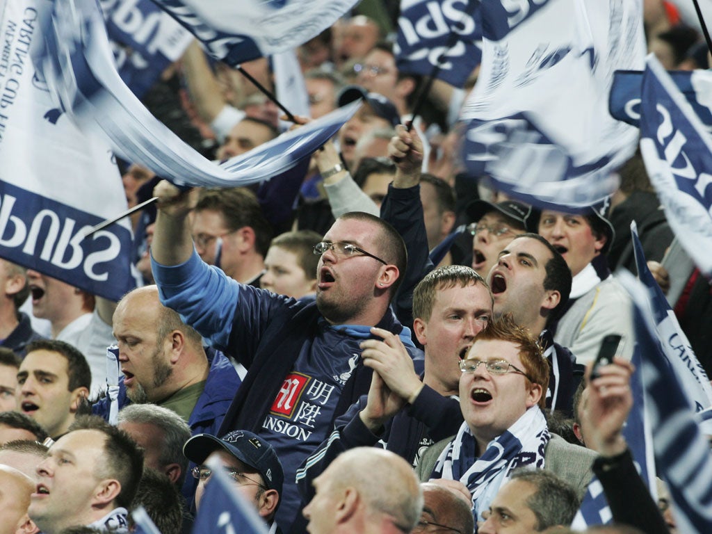 Tottenham Hotspur fans