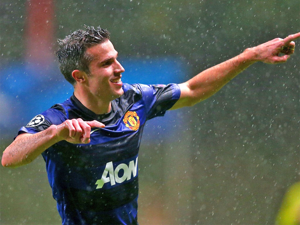 Van Persie got the late comeback underway