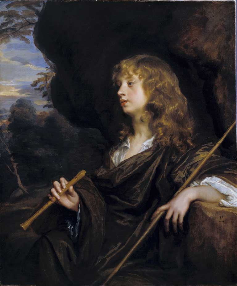 Peter Lely's 'Boy as a Shepherd' c1658-60