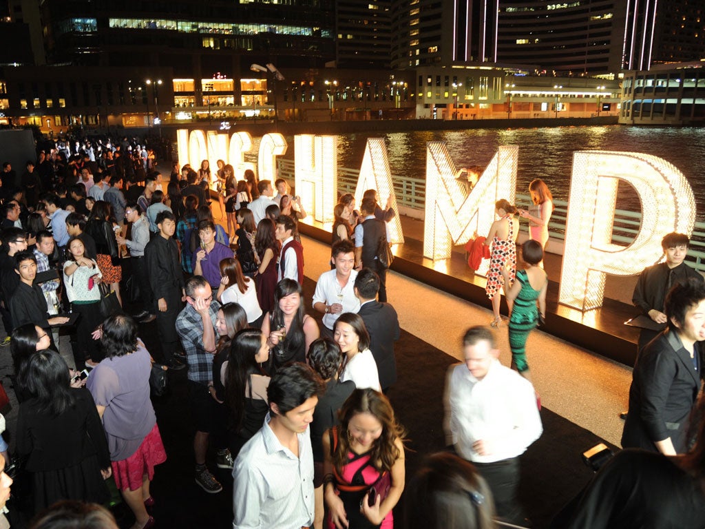 Longchamp's new Hong Kong store