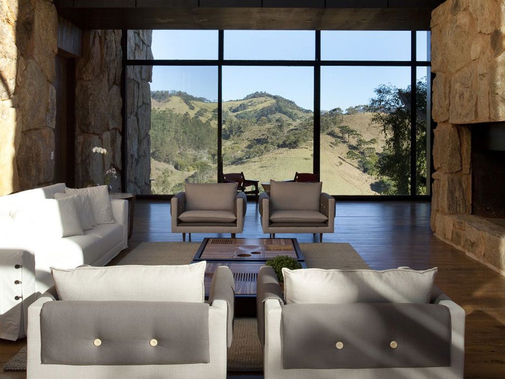 <p><strong>Designs on Brazil</strong></p><p>Check into Botanique, a new  intimate hotel in the Mantiqueira Mountains in south-eastern Brazil, built from stone, glass and slate, and decorated with contemporary design pieces (<a href="http://www.botanique.com.br" target="_blank">botanique.com.br</a>).</p>