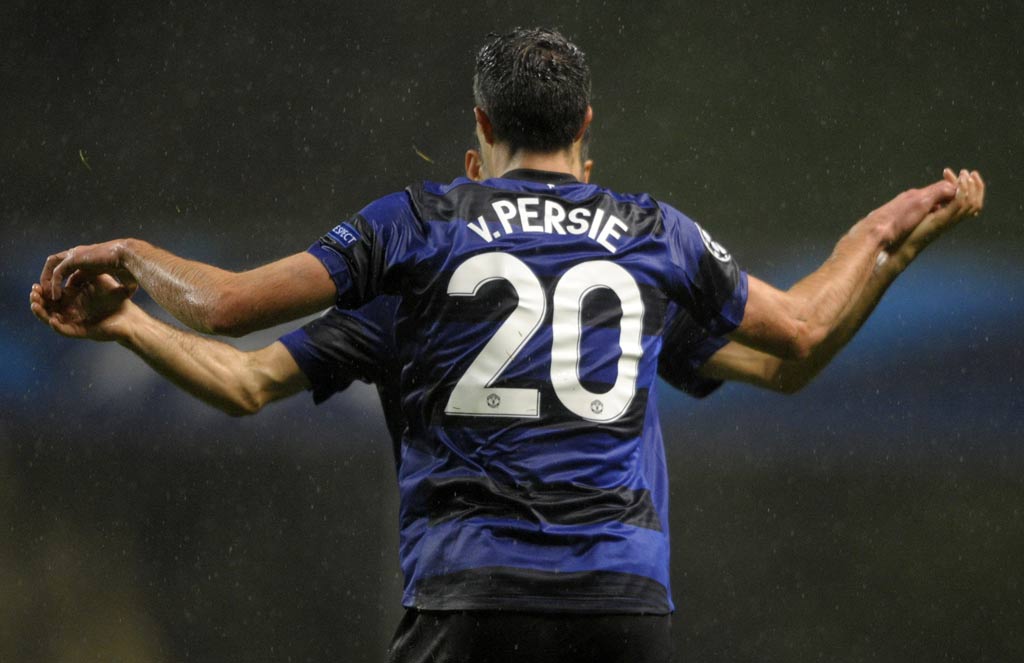 Manchester United striker Robin van Persie