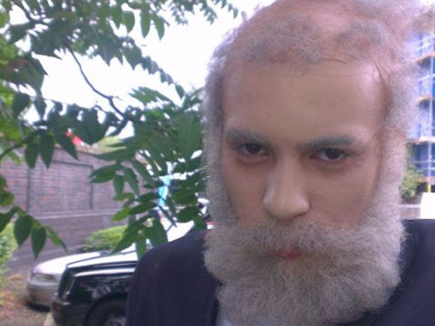 Miles Alura disguised himself as an elderly man to steal £50,000 of jewellery from a shop in Kent in July