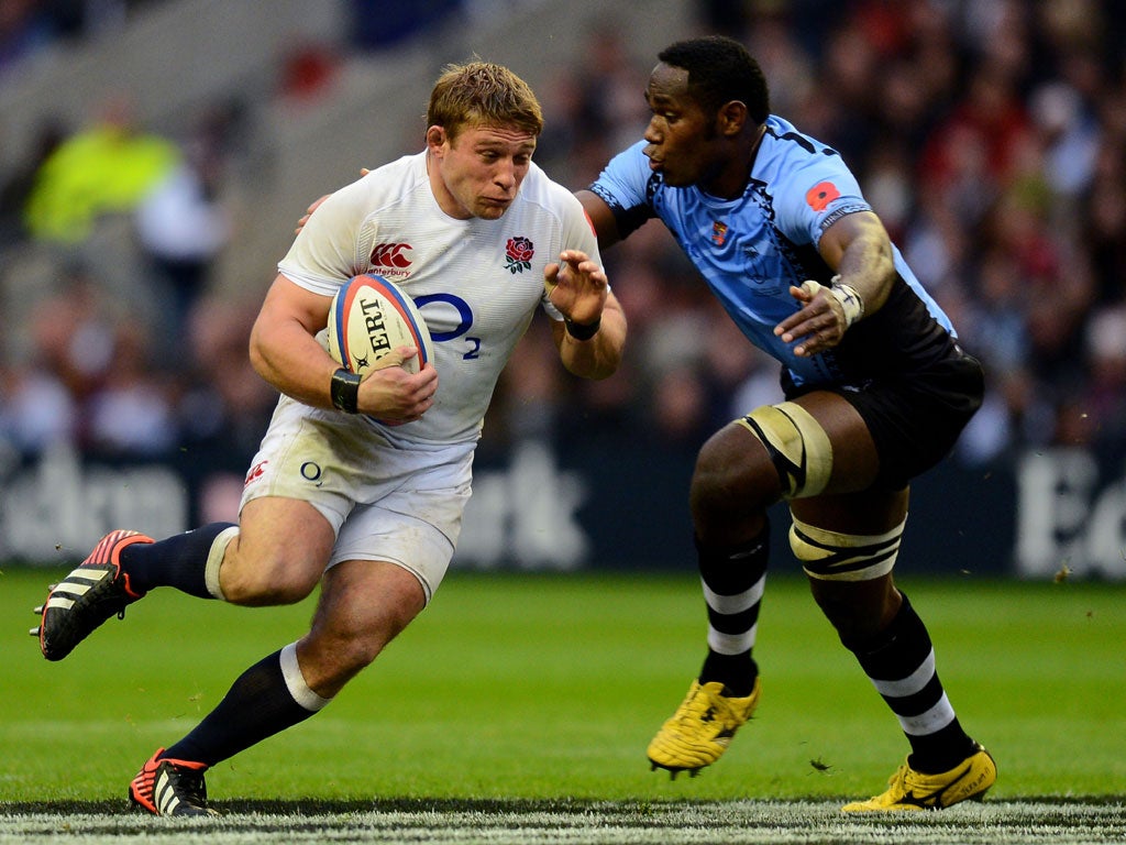 Tom Youngs on a trademark carry