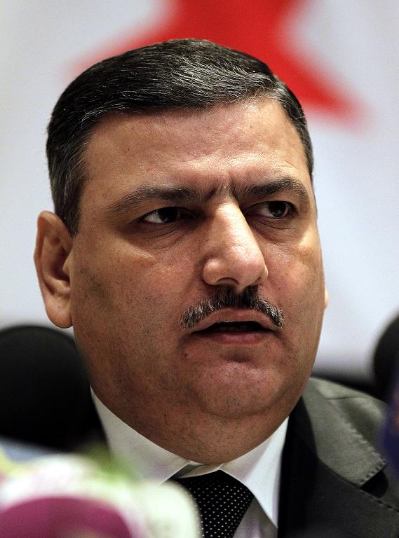 Riyad Hijab, the former Syrian prime minister