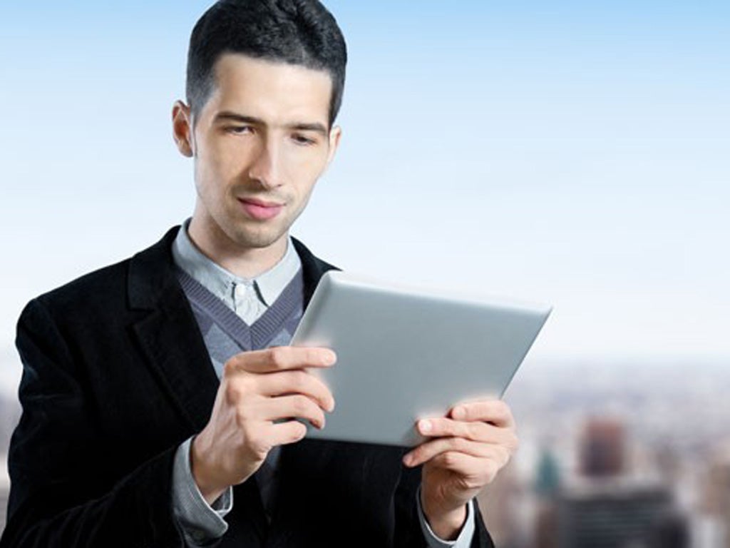 iPad man
The fruits of science and technology enabled humans to rise above the constraints of nature and cushioned our fragile intellect from genetic mutations