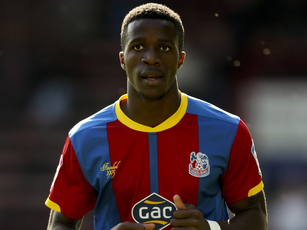 Wilfried Zaha is in superb form for Championship leaders Palace