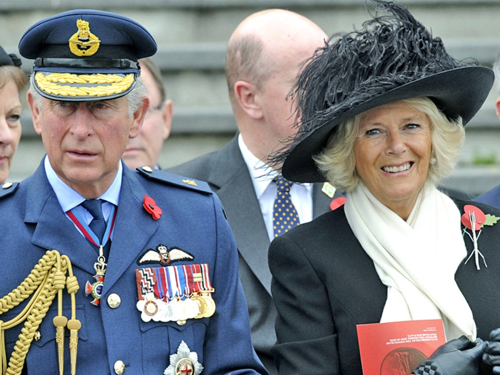 Charles and Camilla in Auckland