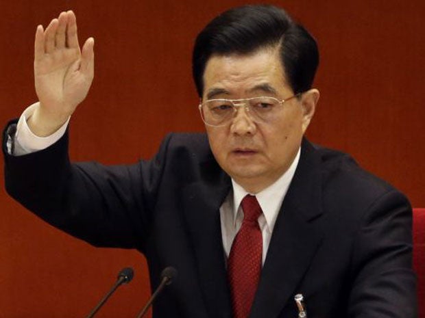 China's president Hu Jintao has stepped aside as ruling party leader