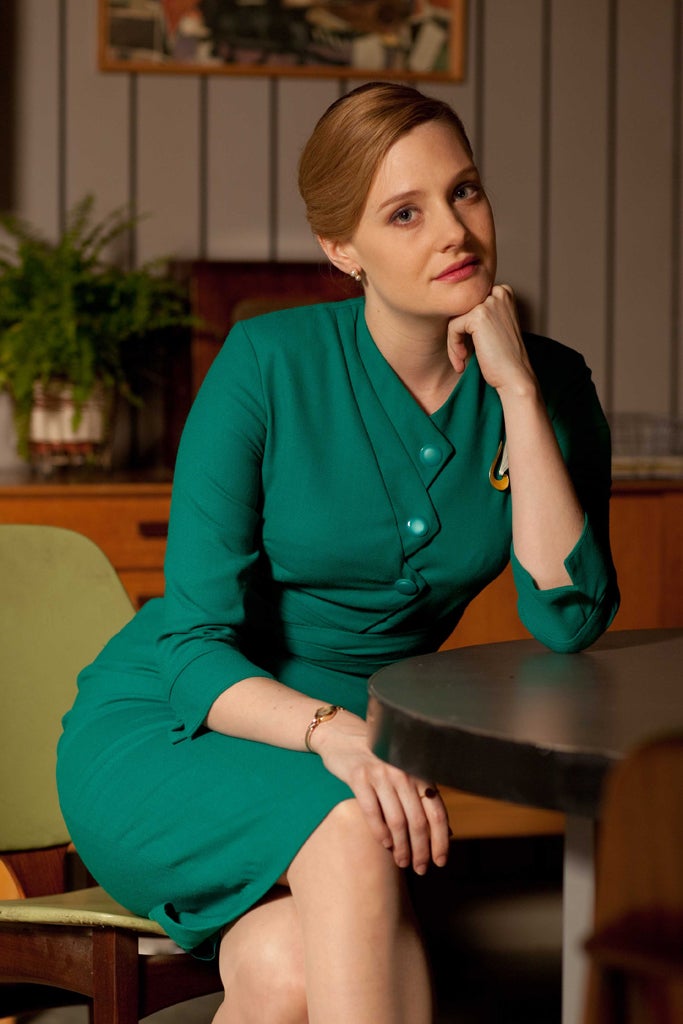 Romola Garai as Bel Rowley in 'The Hour'