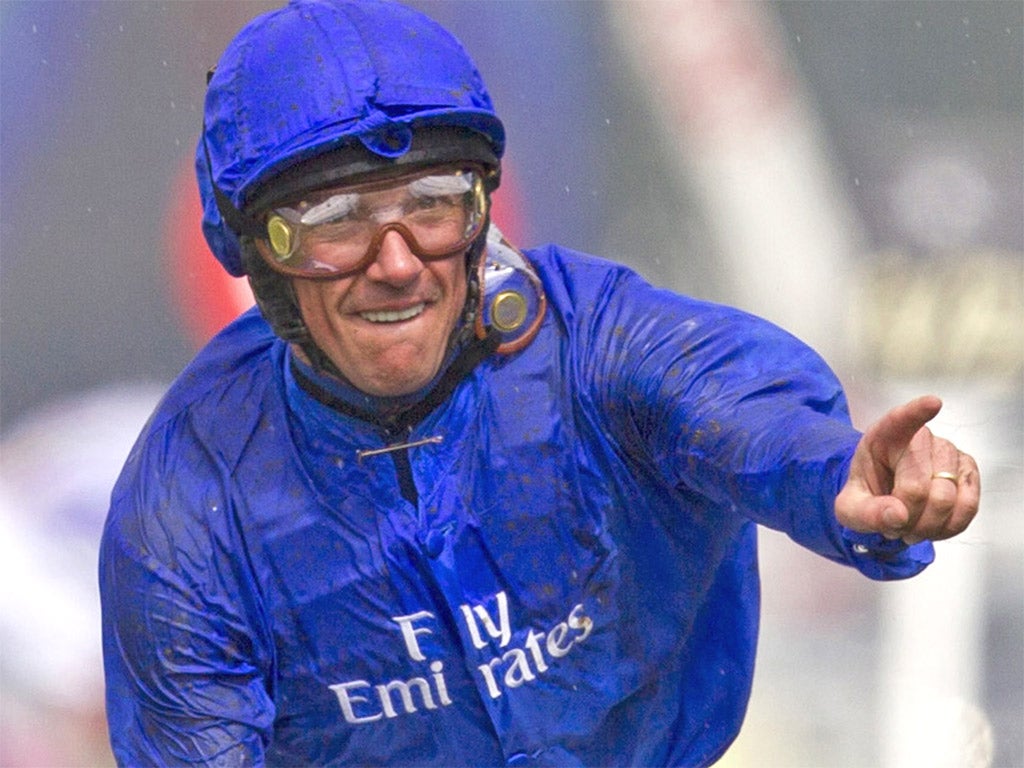 Frankie Dettori failed a drugs test at Longchamp in September