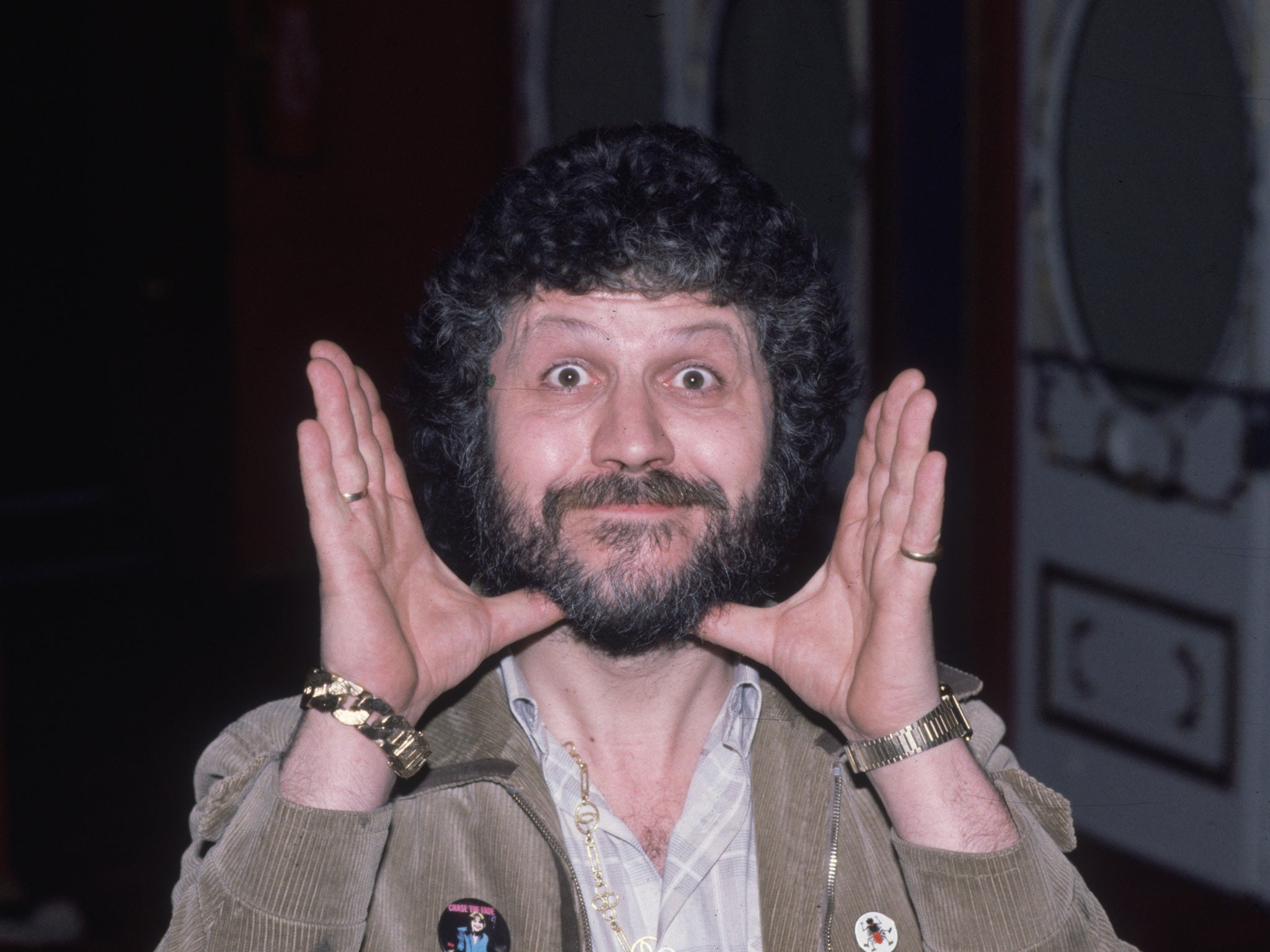 Former BBC DJ Dave Lee Travis pictured in 1981