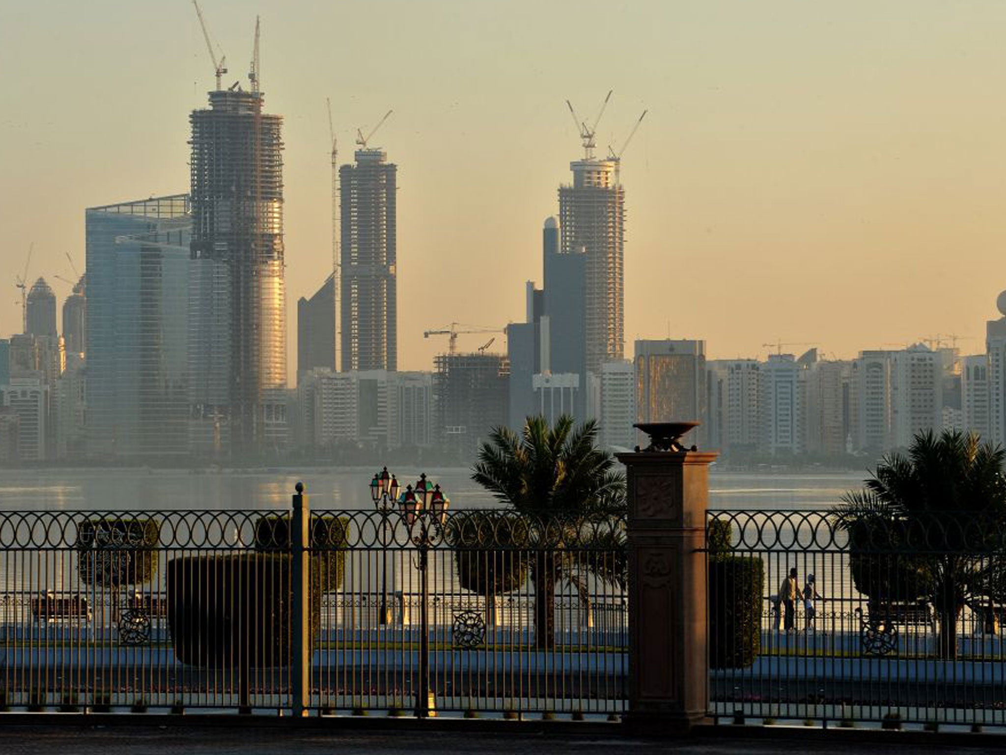 Tower play: the dramatic skyline of Abu Dhabi