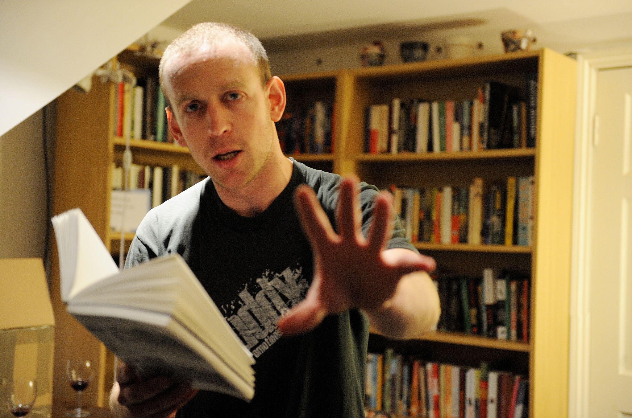 Angry Sam's new book 'Life in Transit' was launched last night.